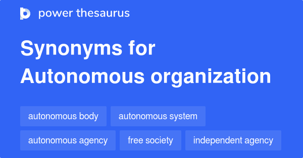 organization synonym