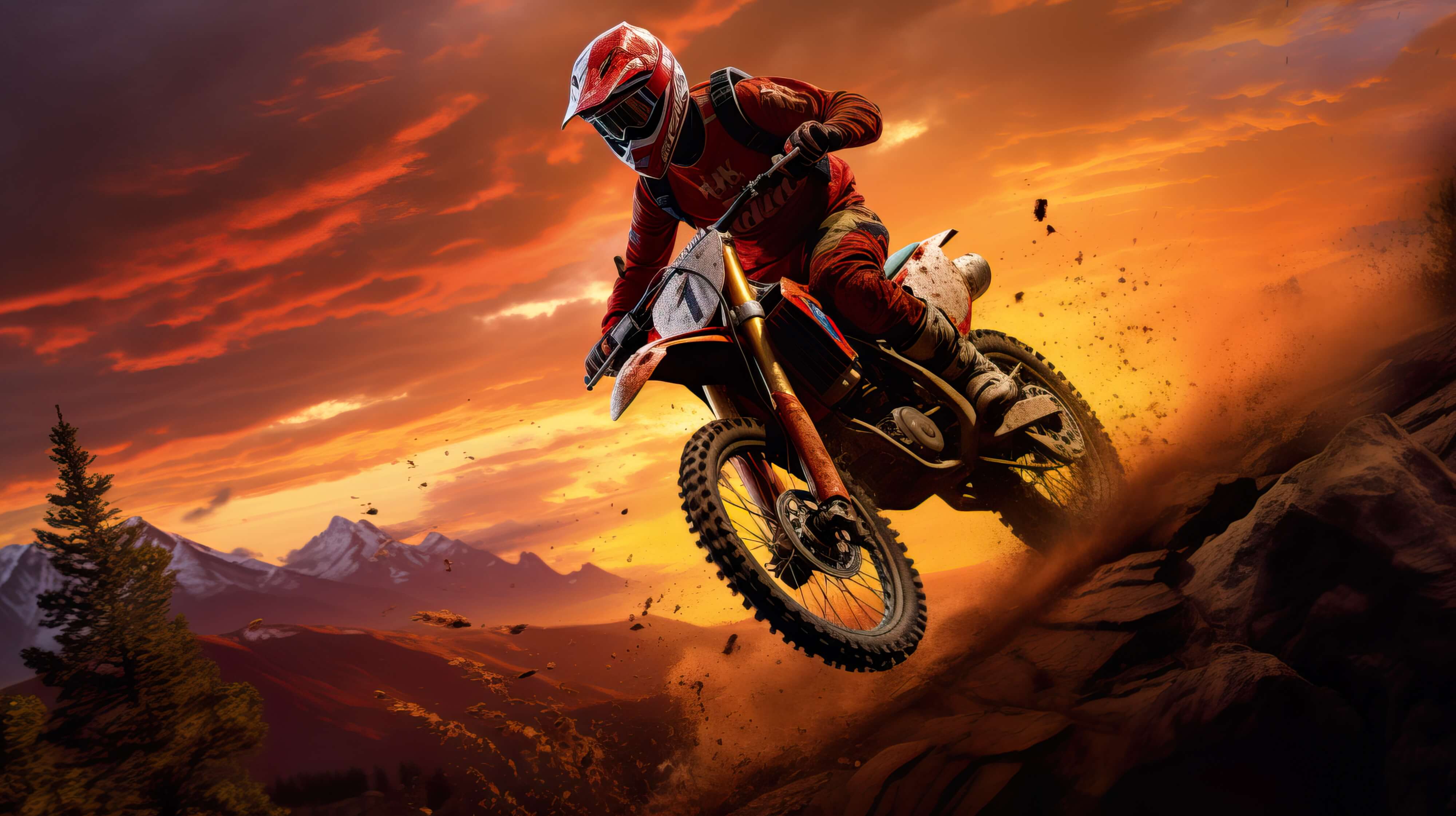 dirtbike wallpaper