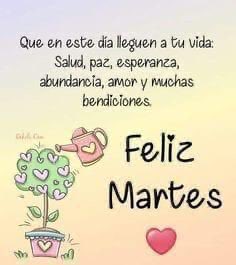 feliz martes