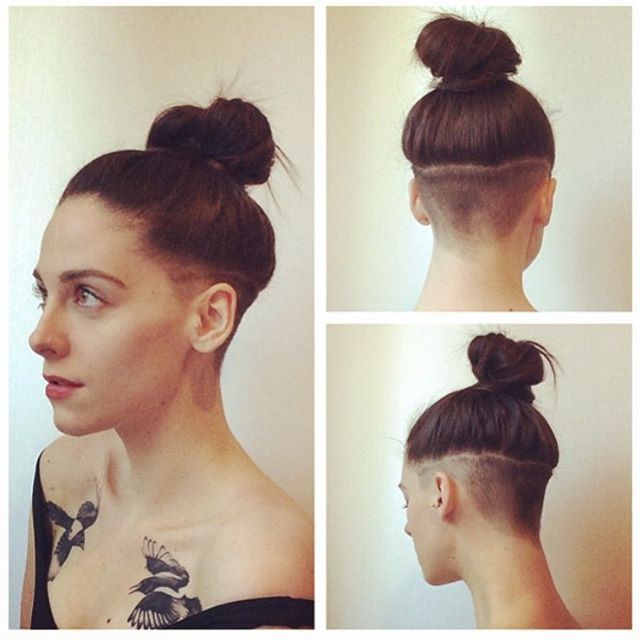 female undercut haircut