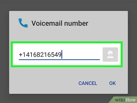 fido voicemail number android