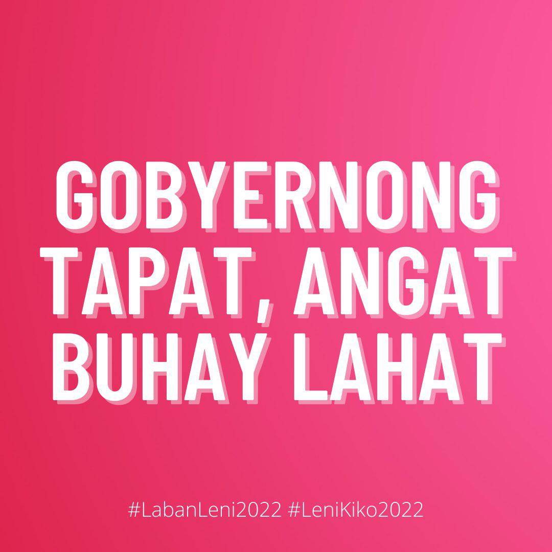 filipino campaign slogan tagalog