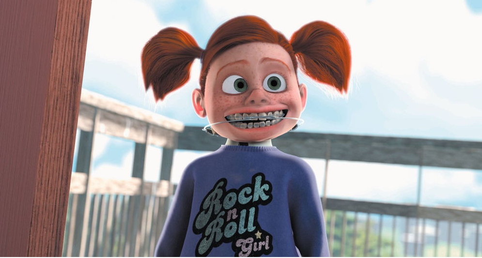 finding nemo girl with braces