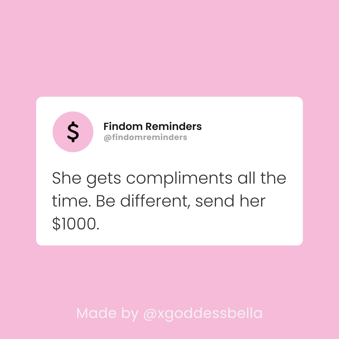 findom quotes