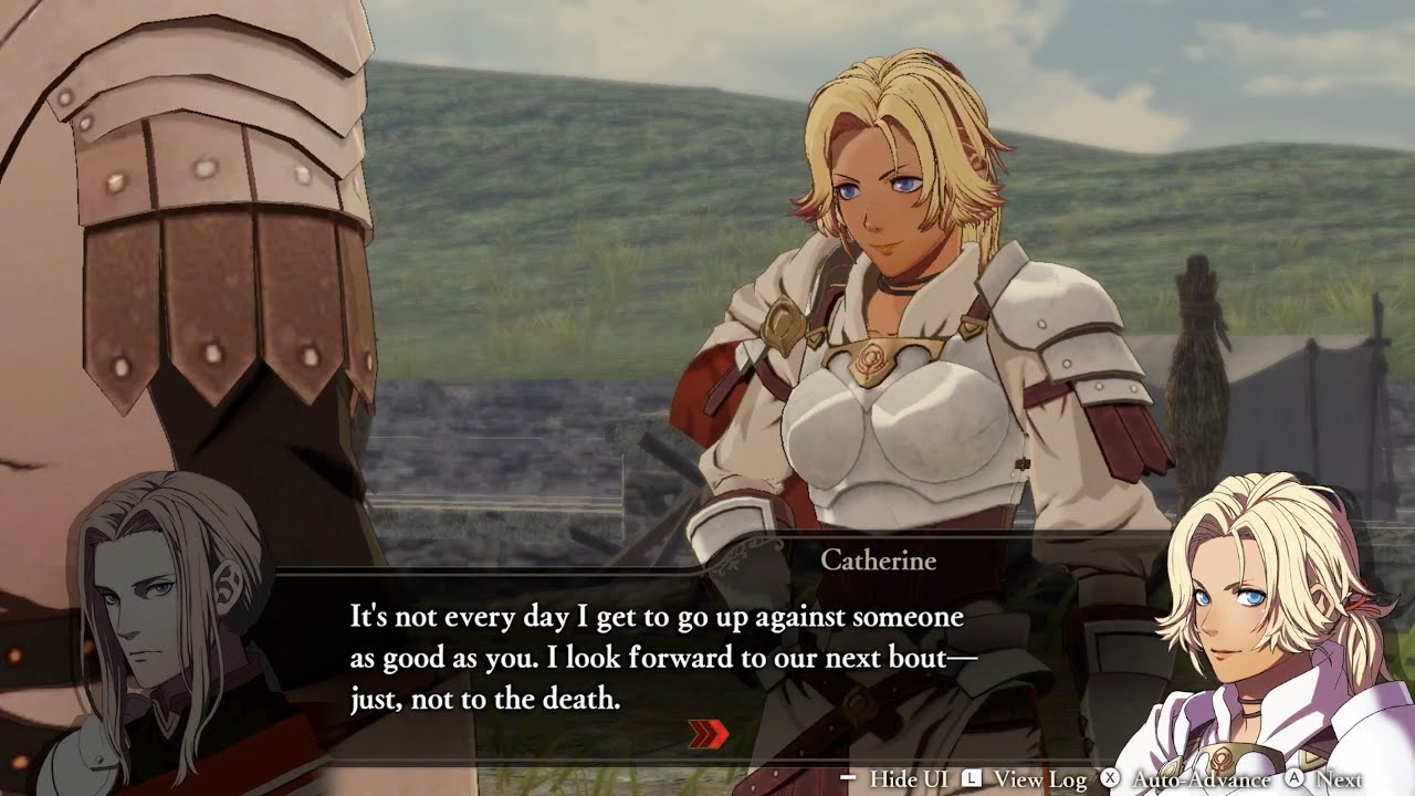 fire emblem three houses catherine support