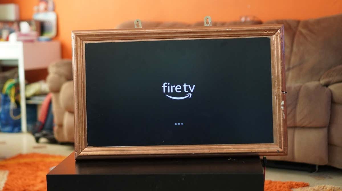 firestick stuck on fire tv logo