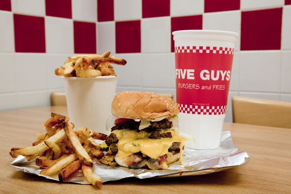 five guys new york