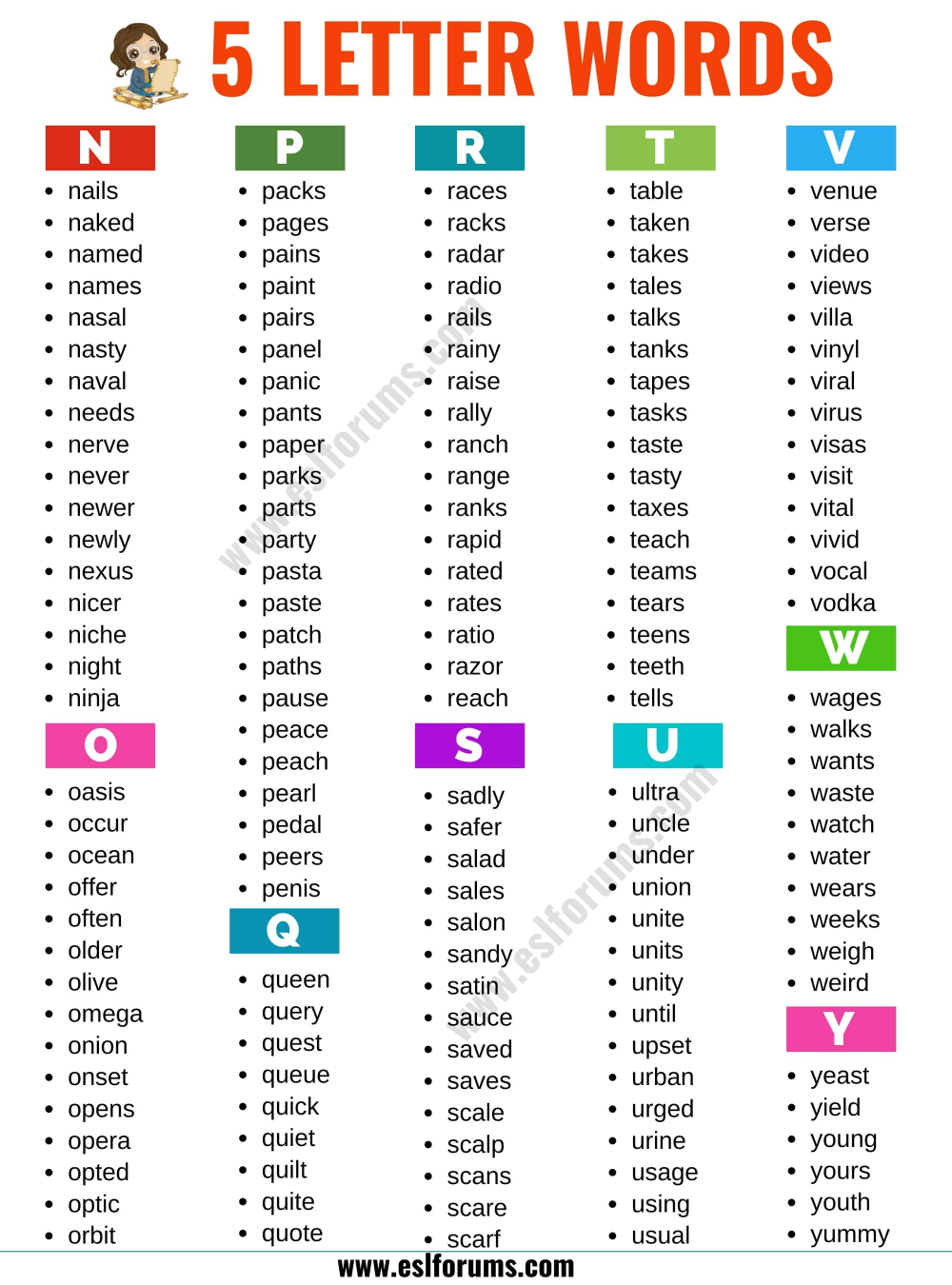 five-letter word starting with t o