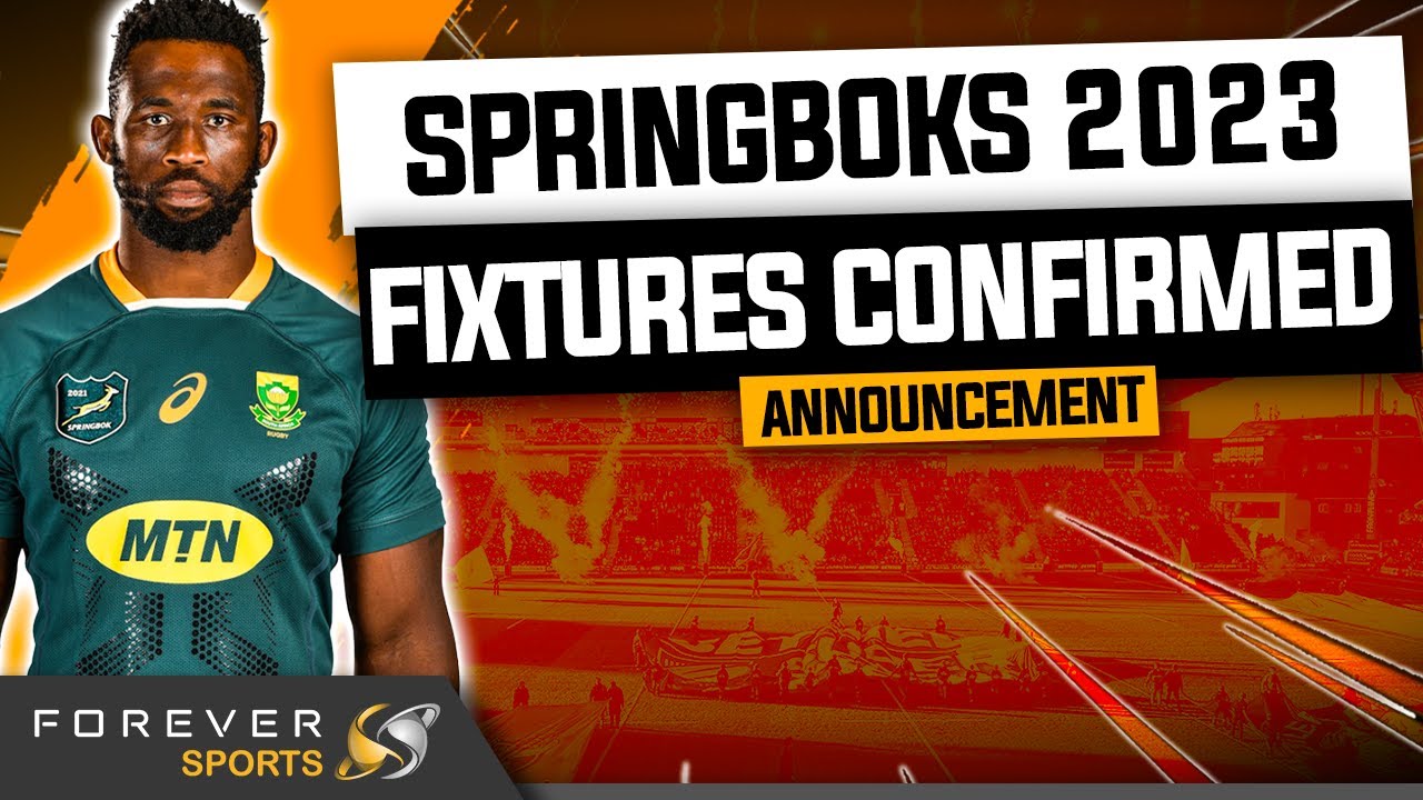 fixtures for springboks