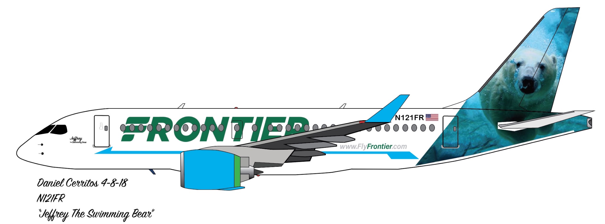 flight 1618 frontier