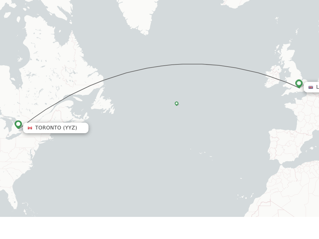 flight times from toronto