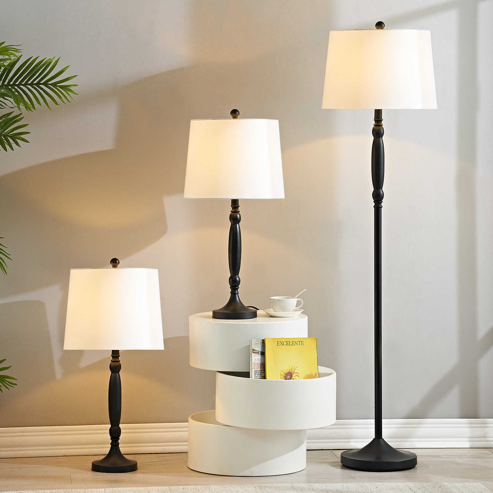 floor & table lamp sets