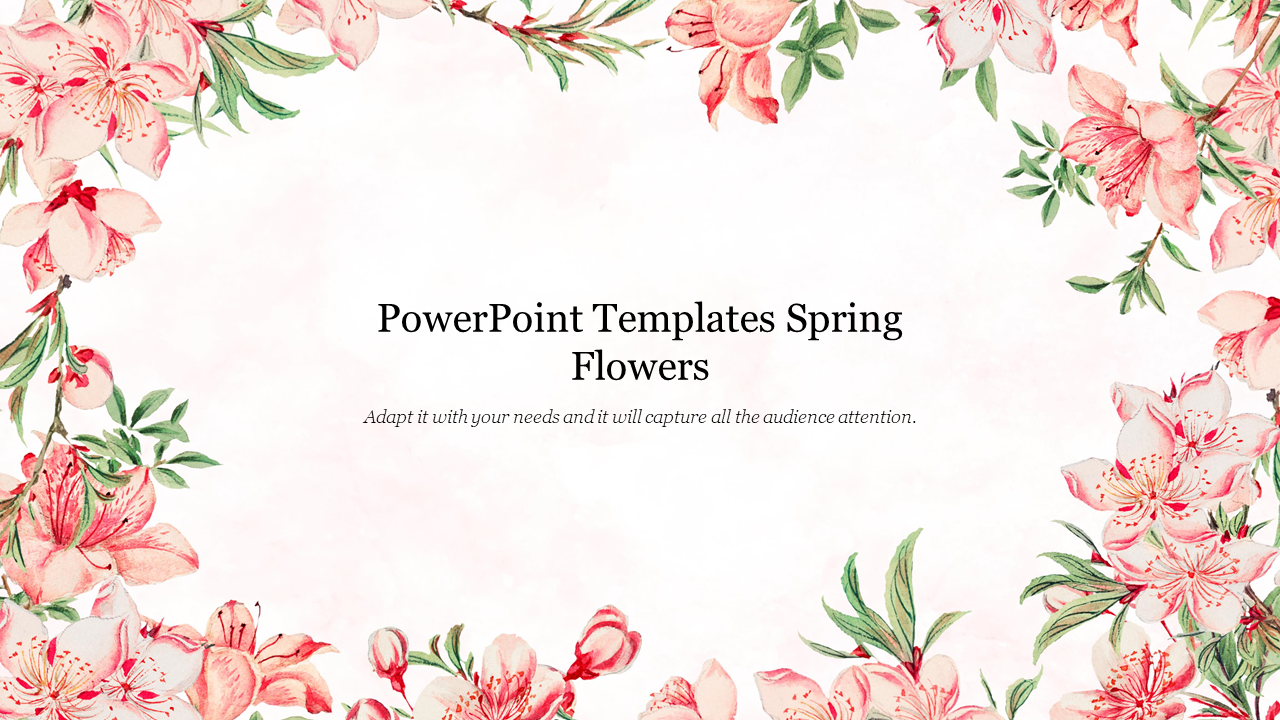 flower powerpoint templates free download