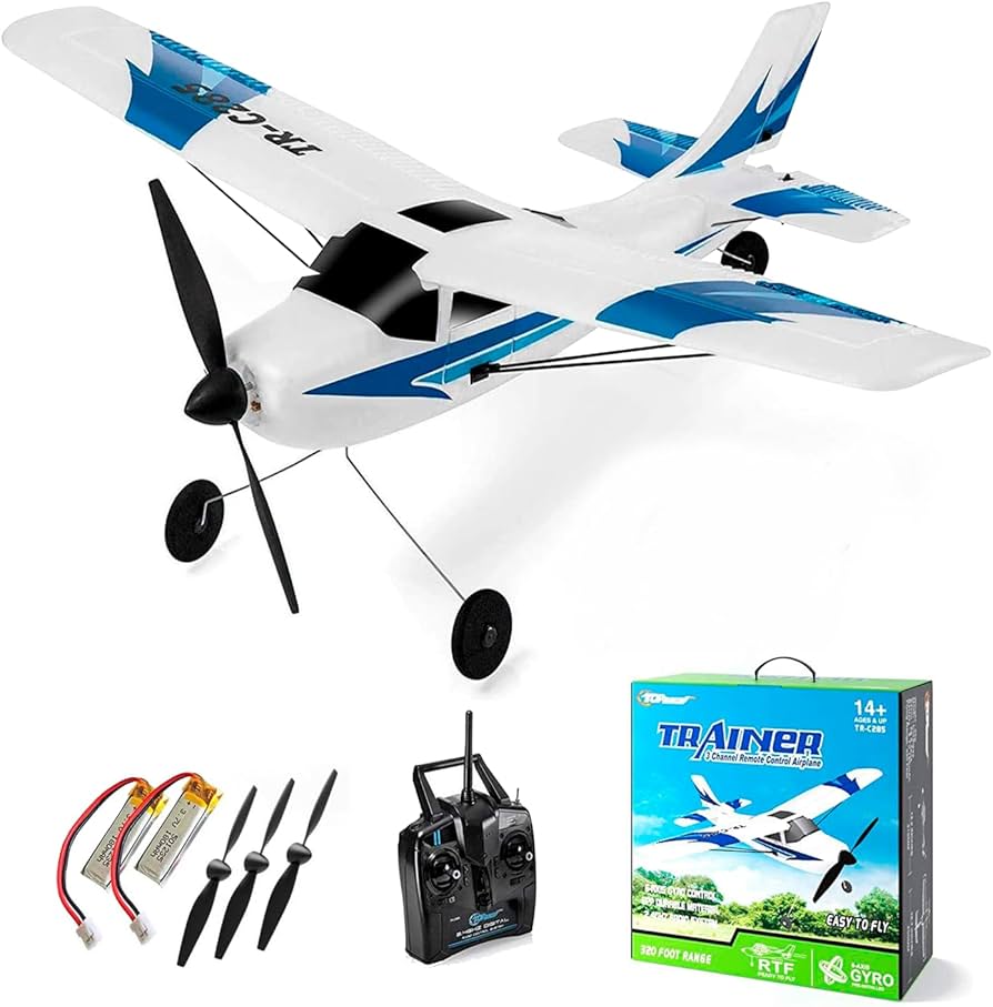 flying airplane toy with remote control