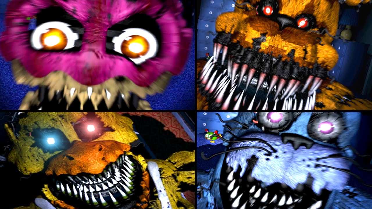 fnaf all jumpscares