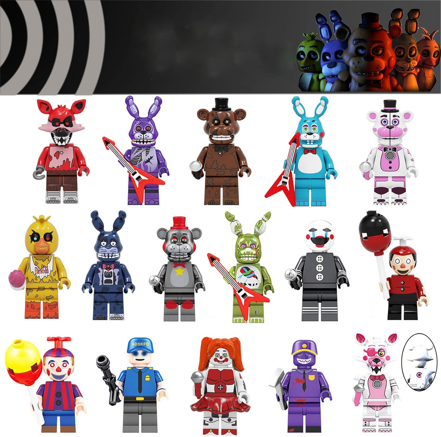 fnaf movie figures