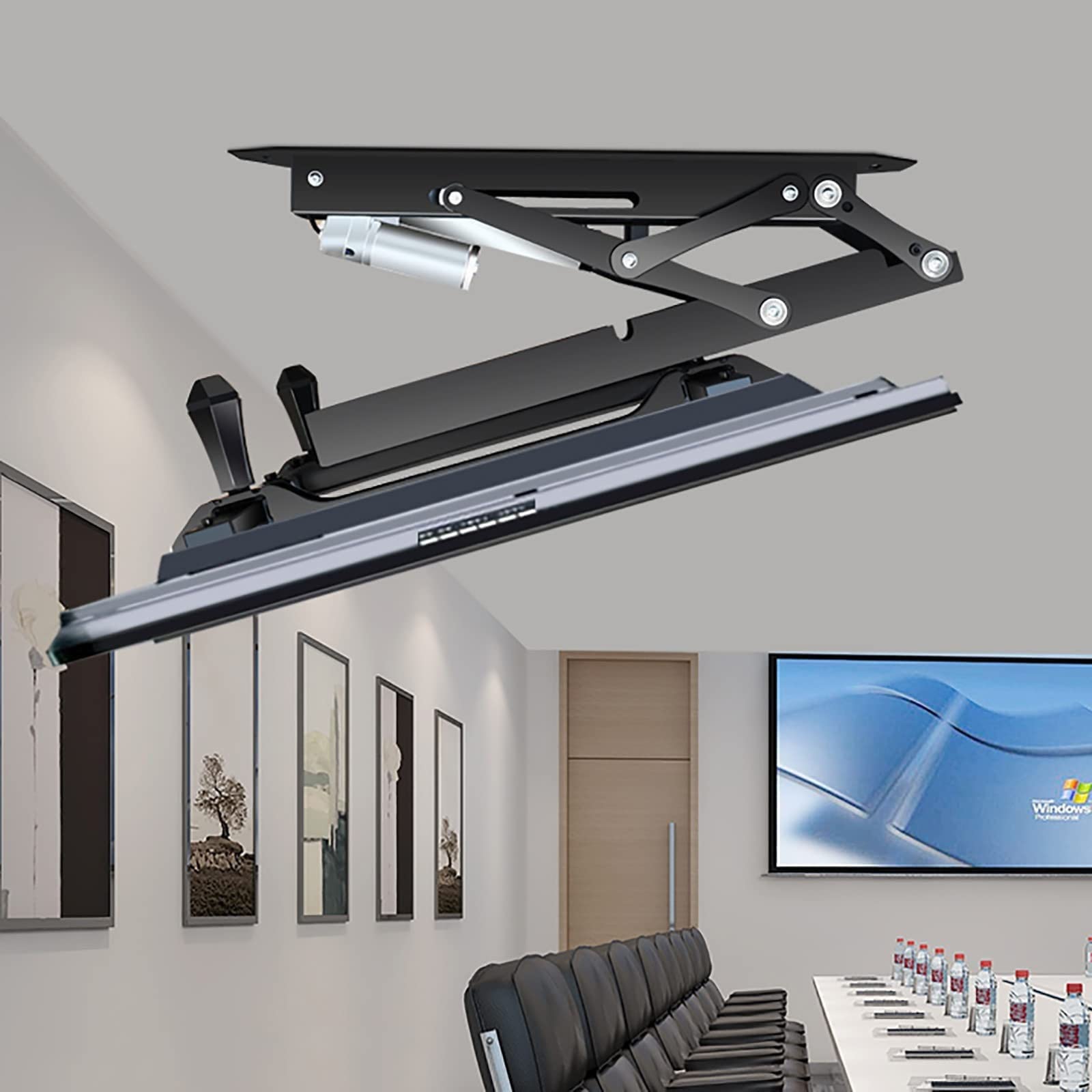 fold up ceiling tv mount