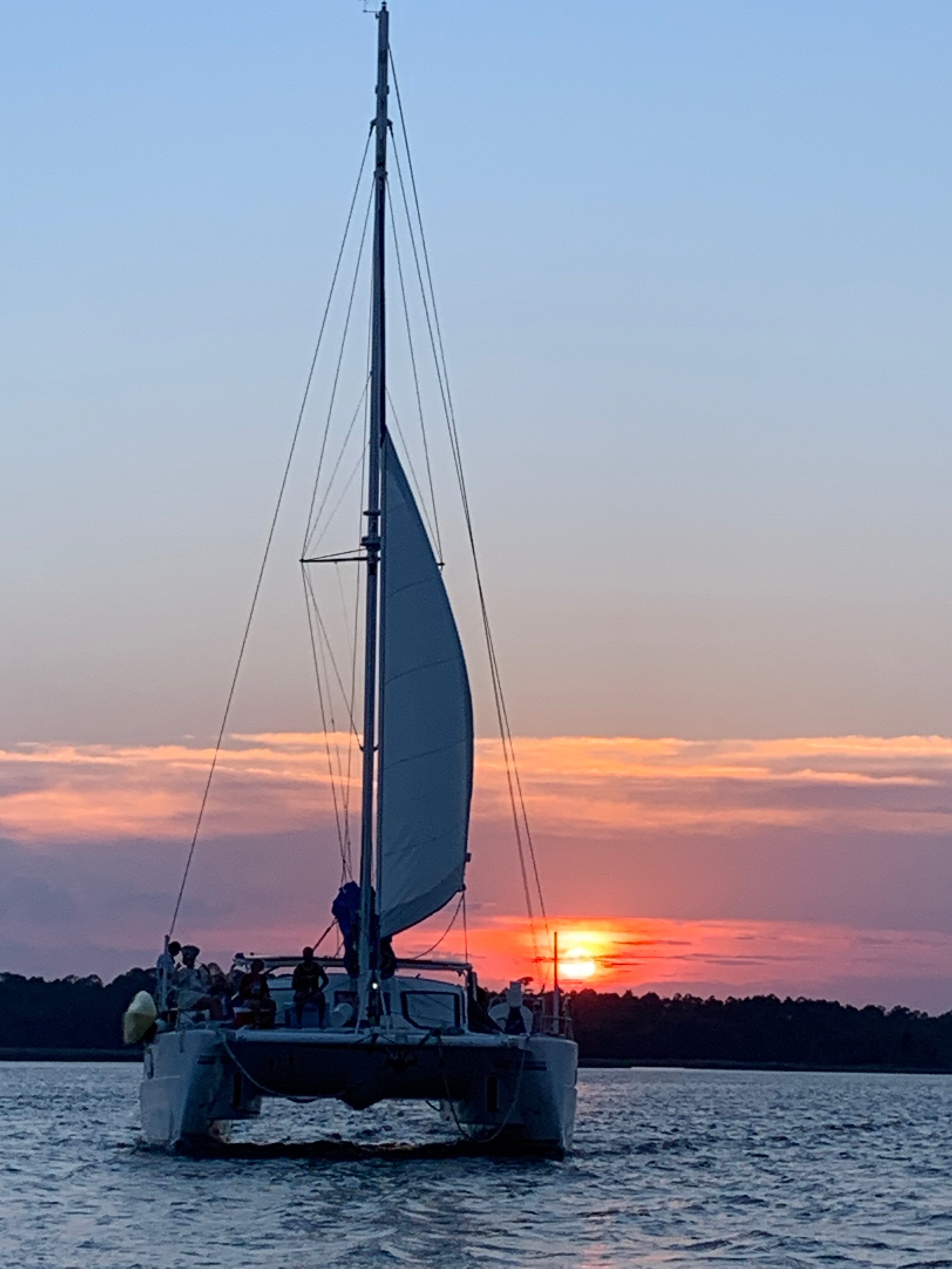 folly beach sunset cruise