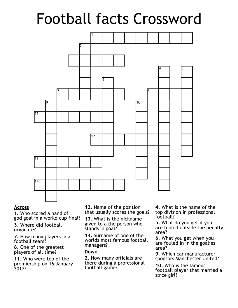 football offenses count crossword