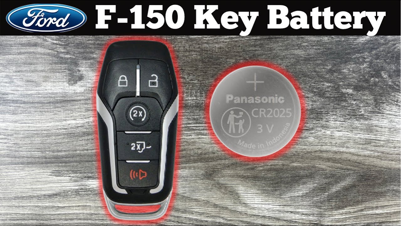 ford f150 key fob battery