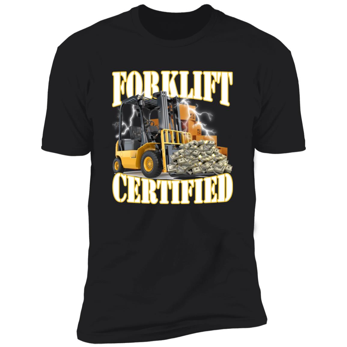 forklift certification shirt