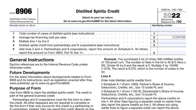 form 8697 instructions