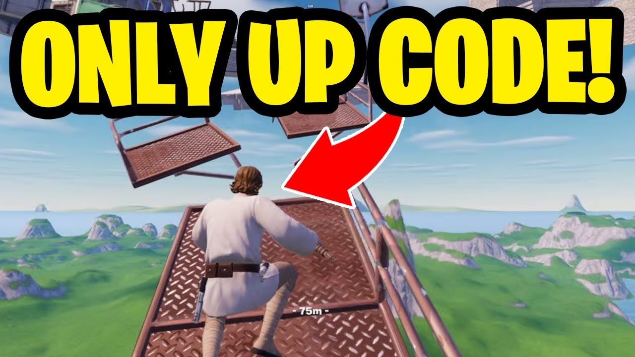 fortnite only up map code