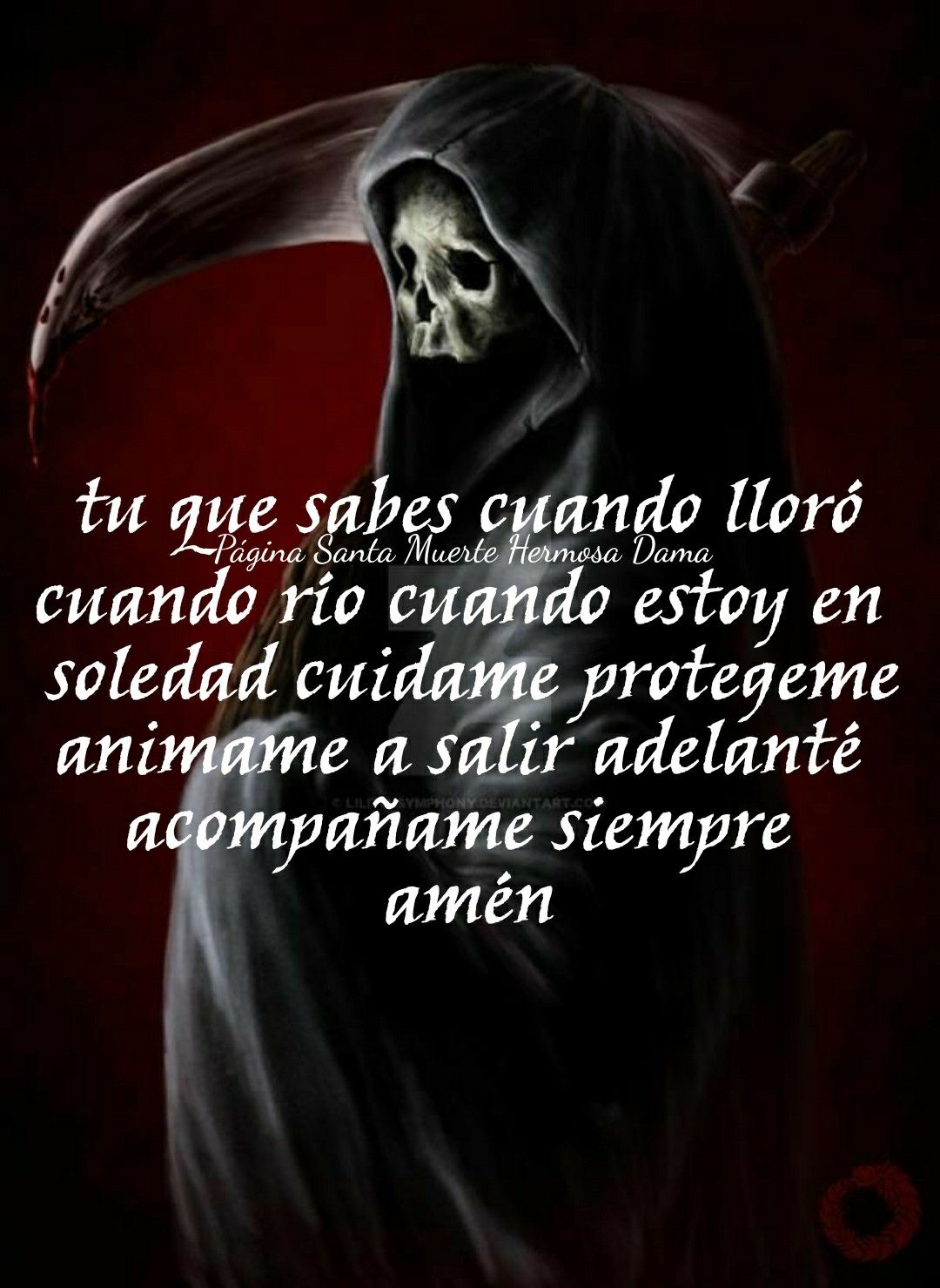 frases santa muerte