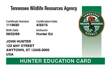 free hunter safety course tn