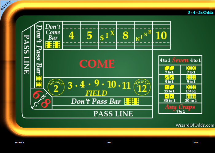 free online craps games