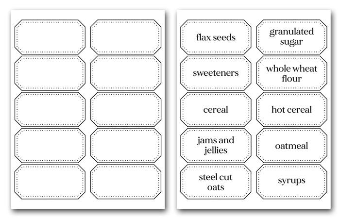 free printable pantry labels pdf