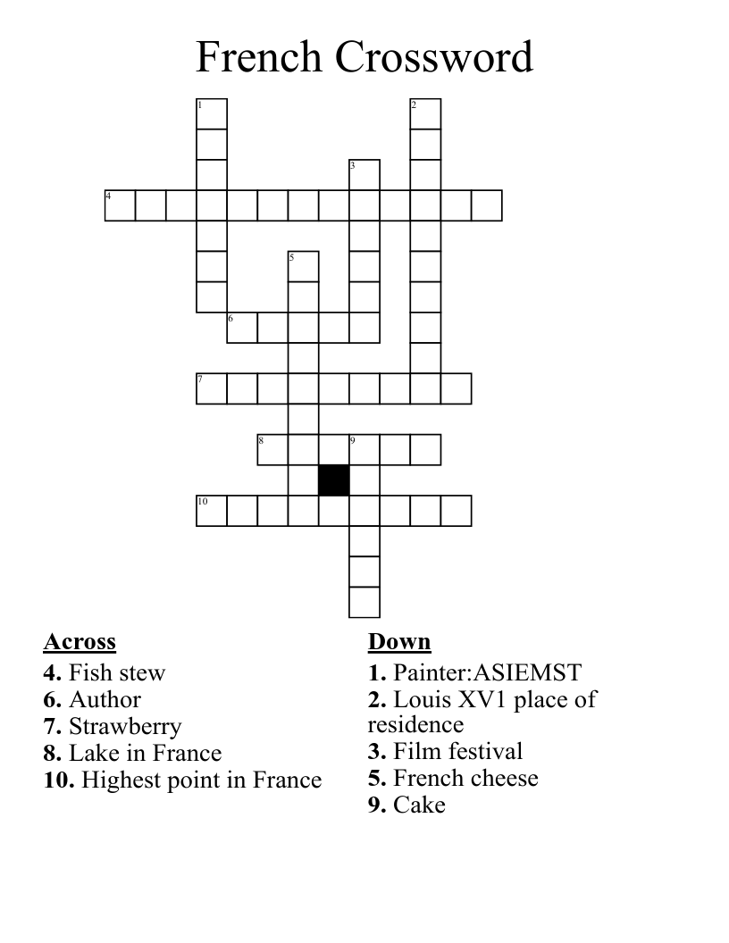 french vineyard crossword clue