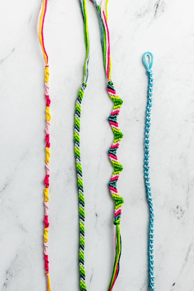 friendship bracelets patterns