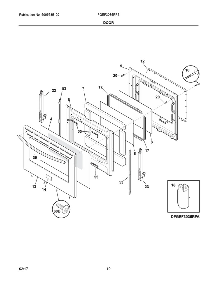 frigidaire stove parts near me