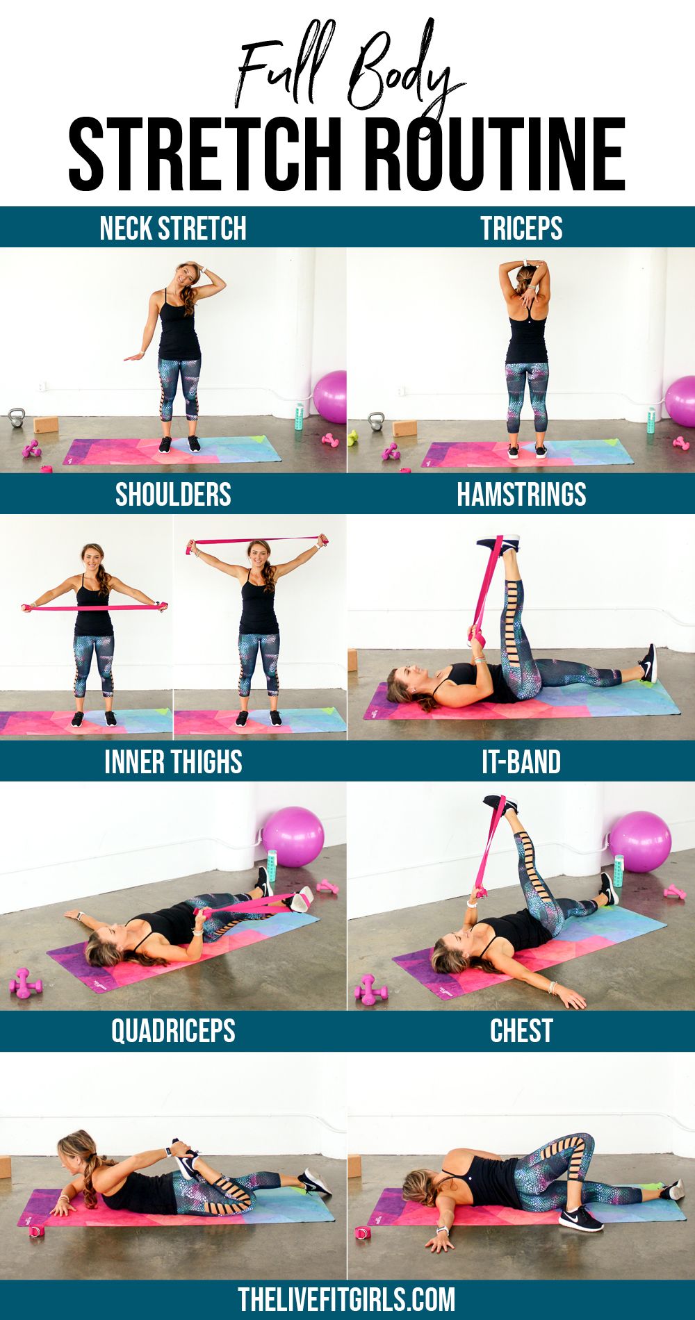 full body stretch routine