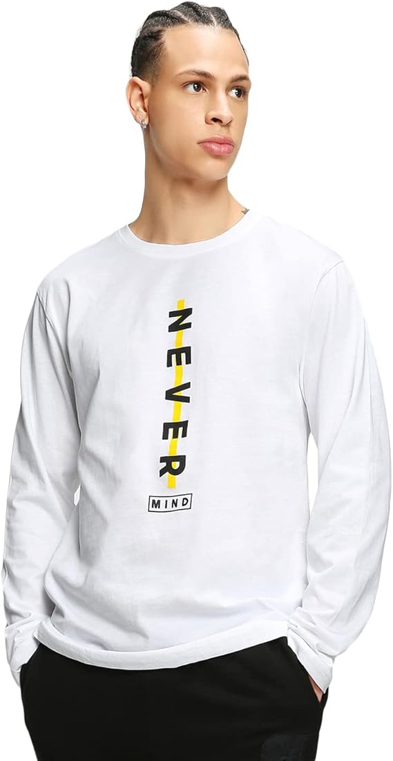 full sleeve t shirt bewakoof