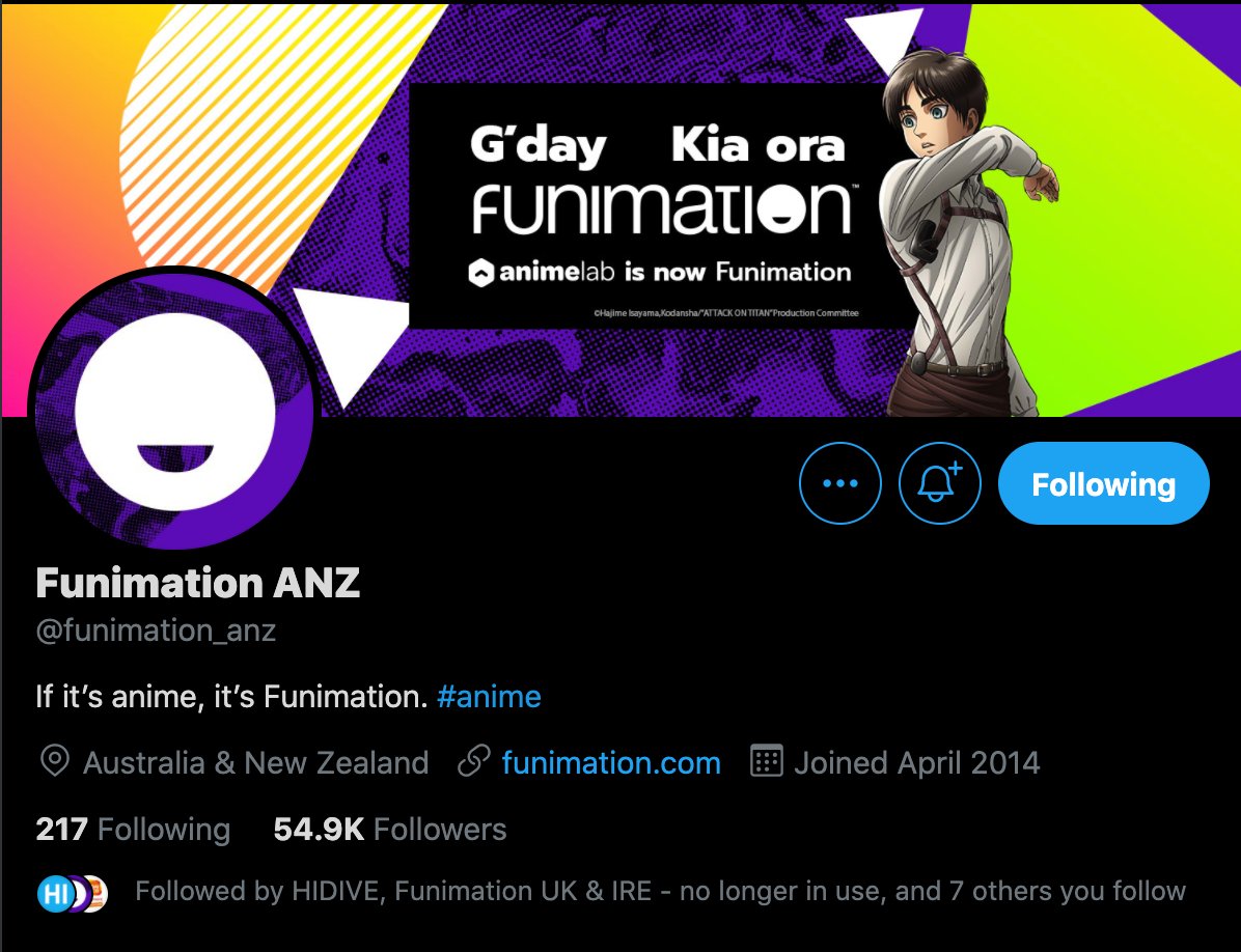 funimationnow australia