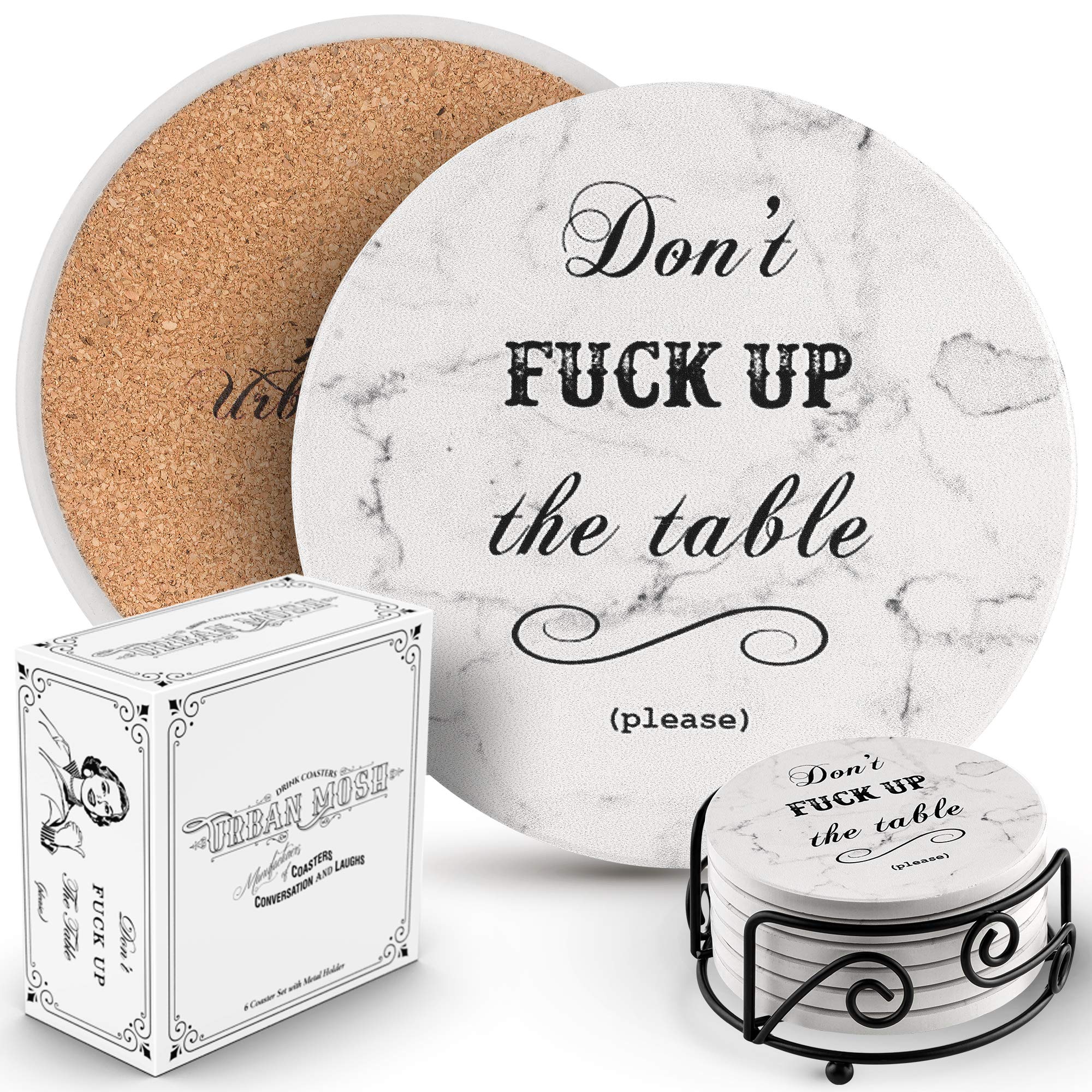 funny drink coasters