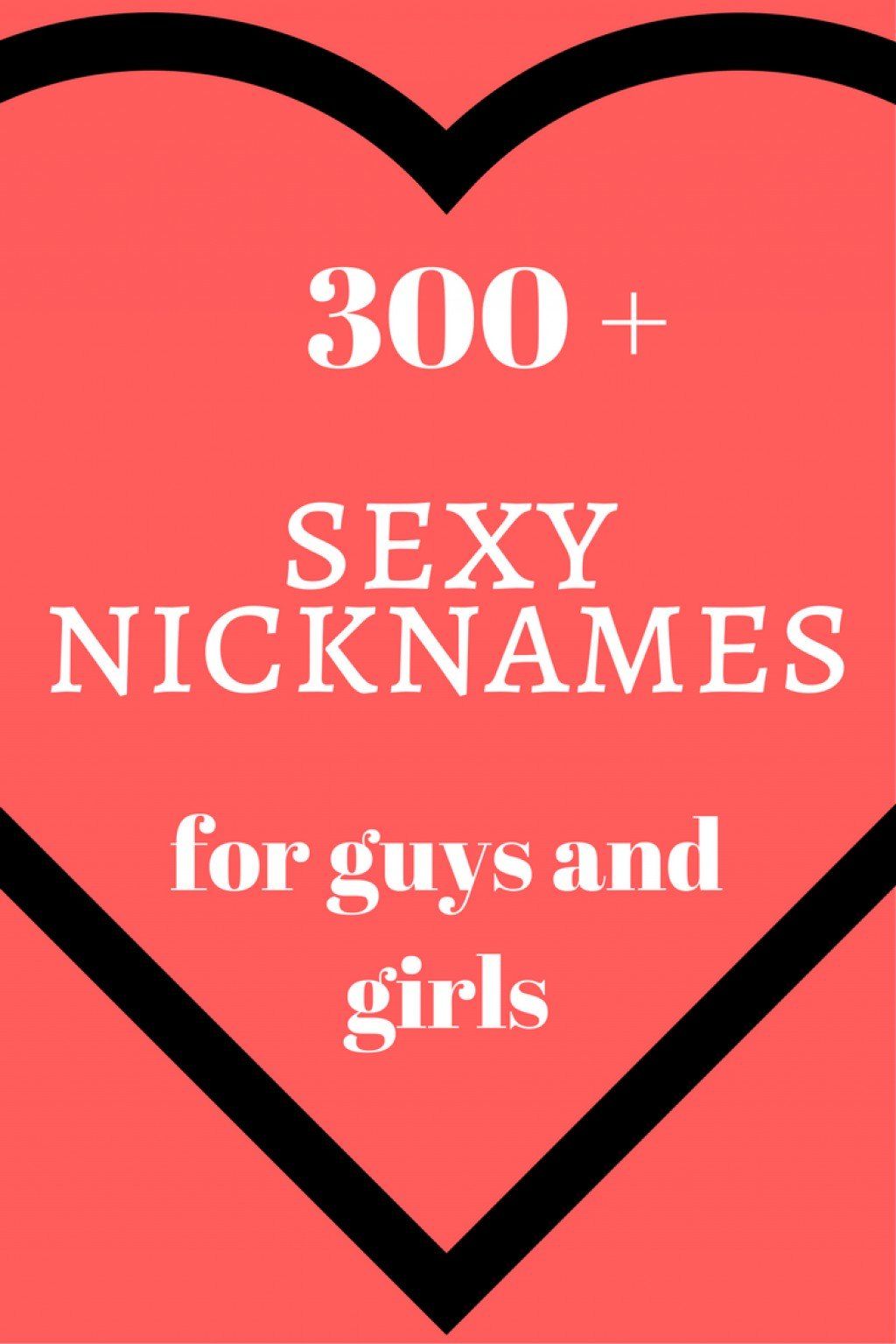 funny sexual nicknames for boyfriend