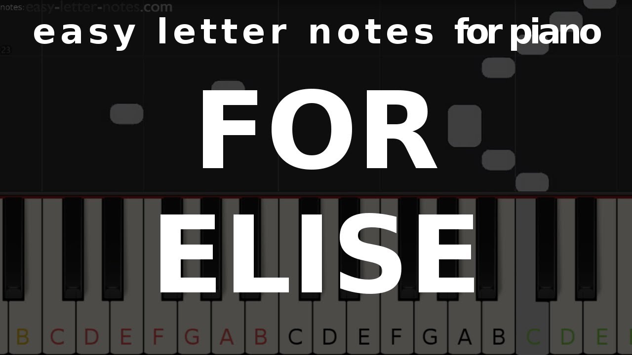 fur elise letters