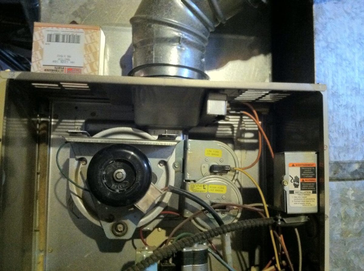 furnace flashing red light