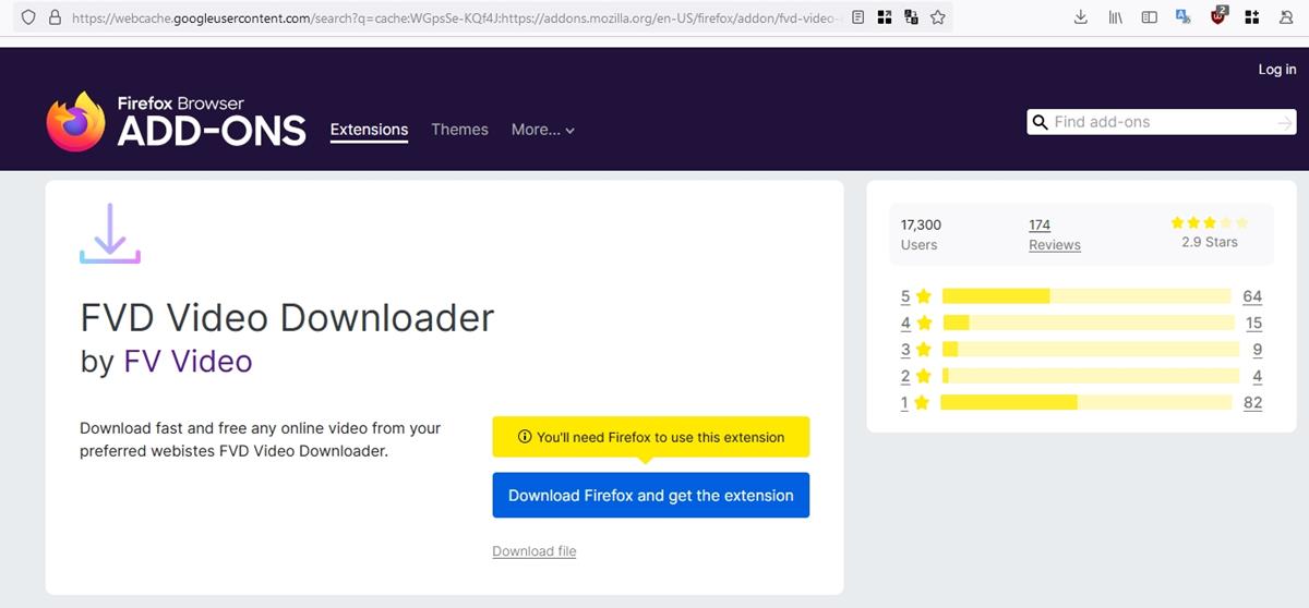 fvd video downloader firefox