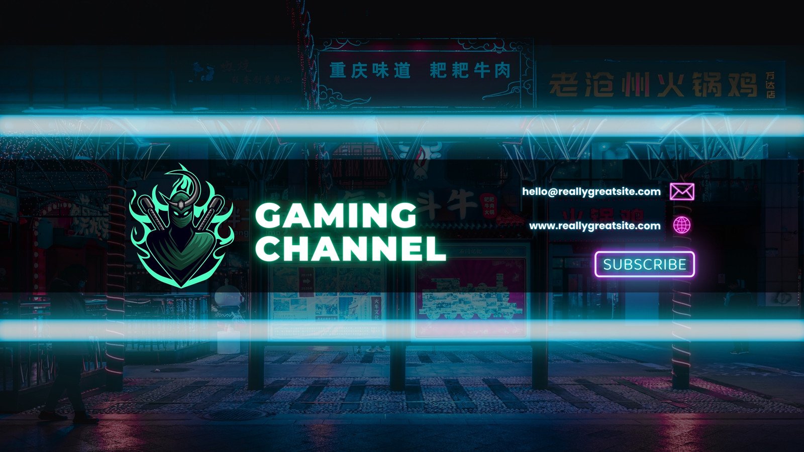 gaming banner for youtube channel