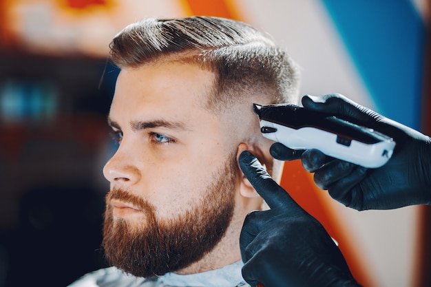 gents hair cutting images