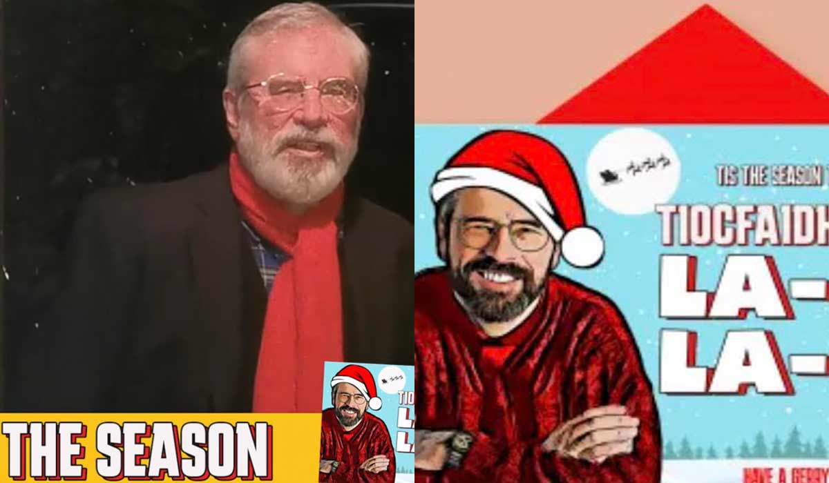 gerry adams christmas carol