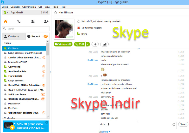 gezginler skype indir türkçe