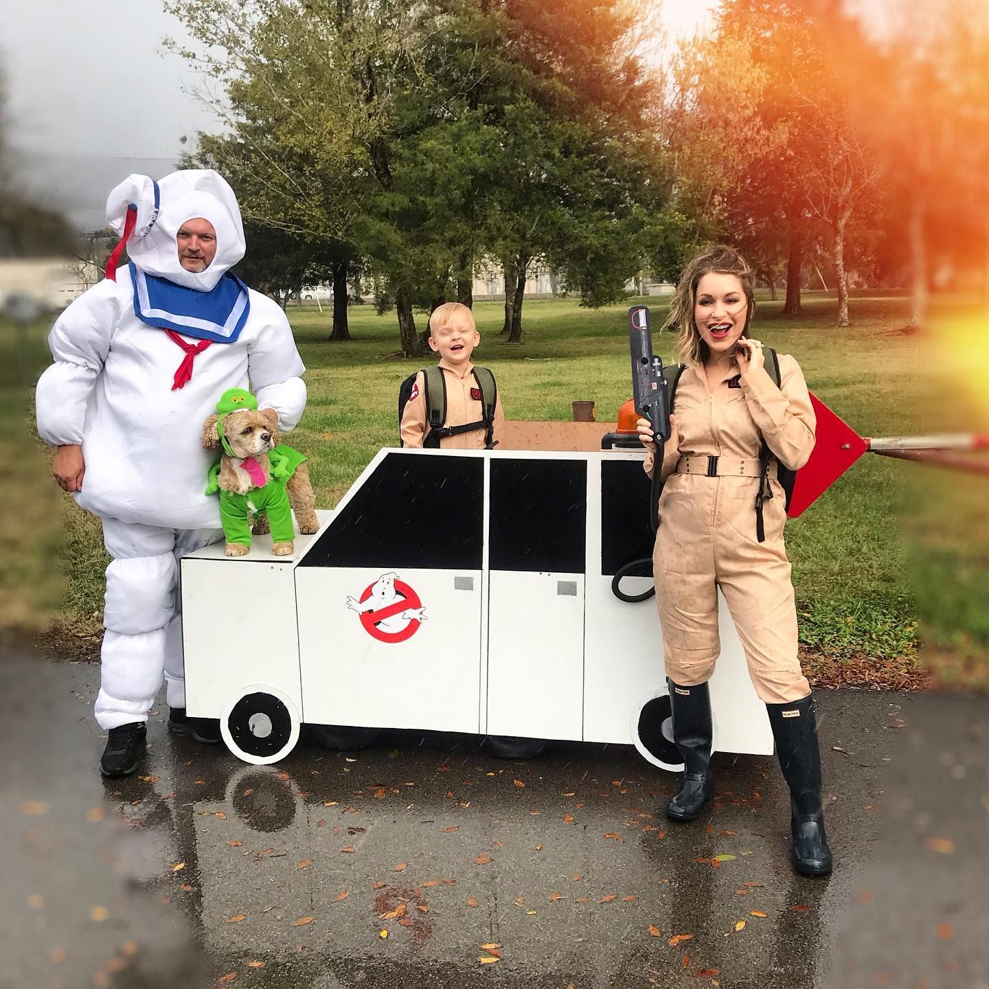 ghostbusters family costume