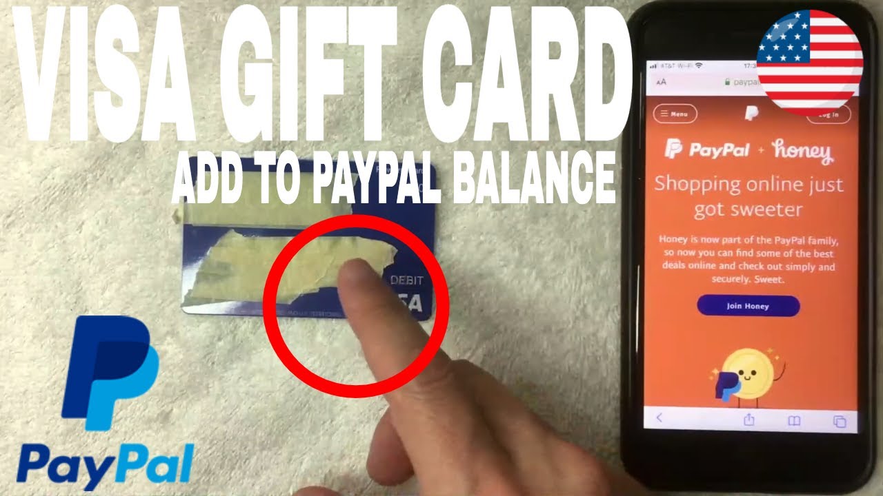 gift card into paypal