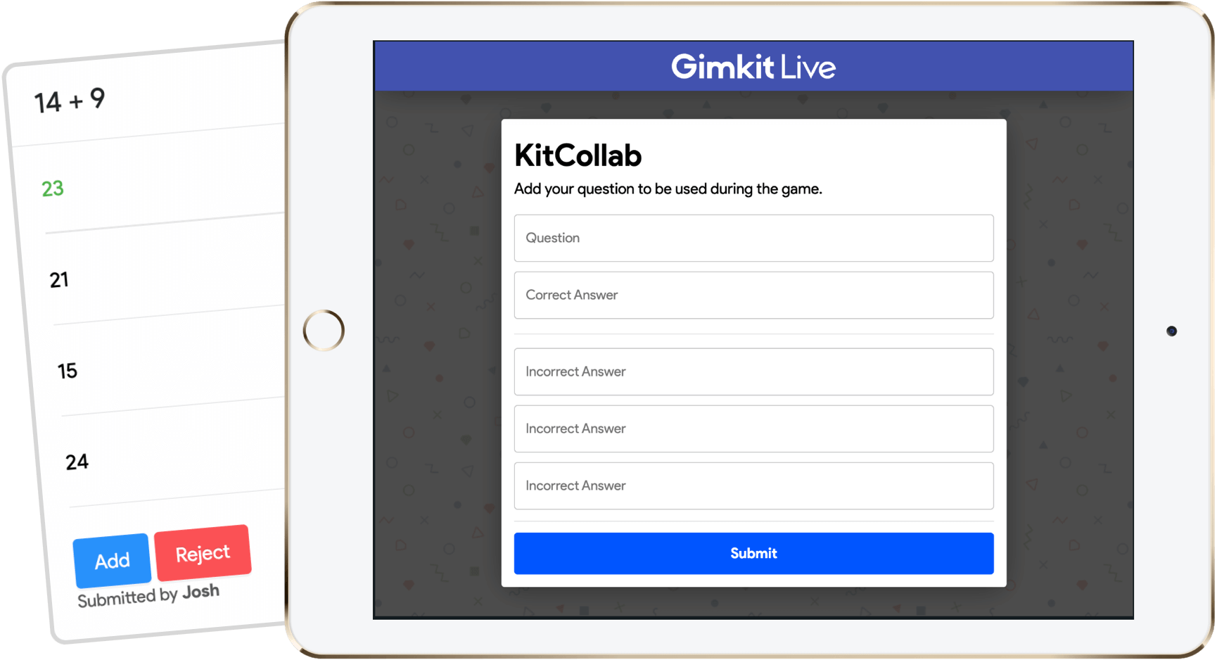 gimkit log in