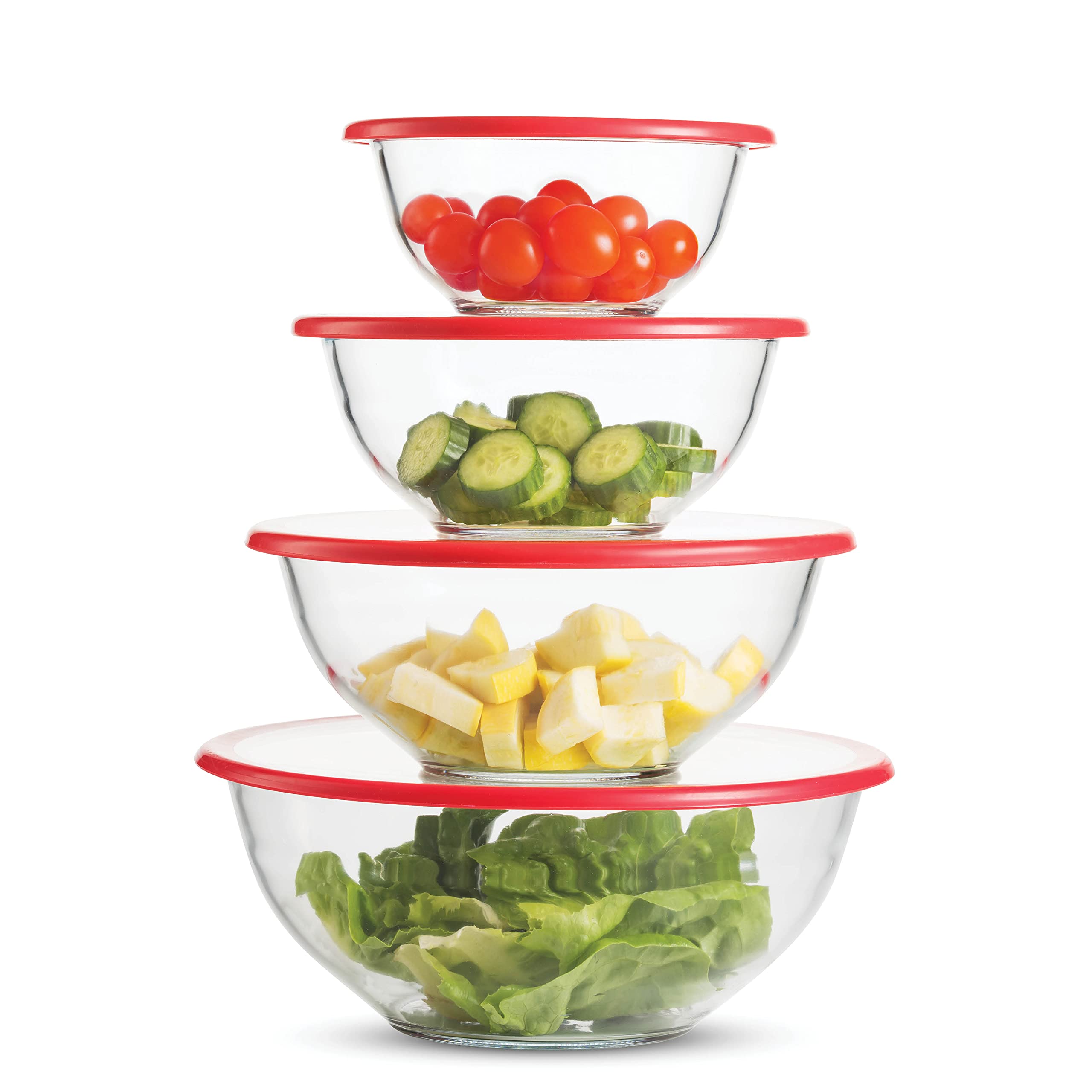 glass mixing bowl set